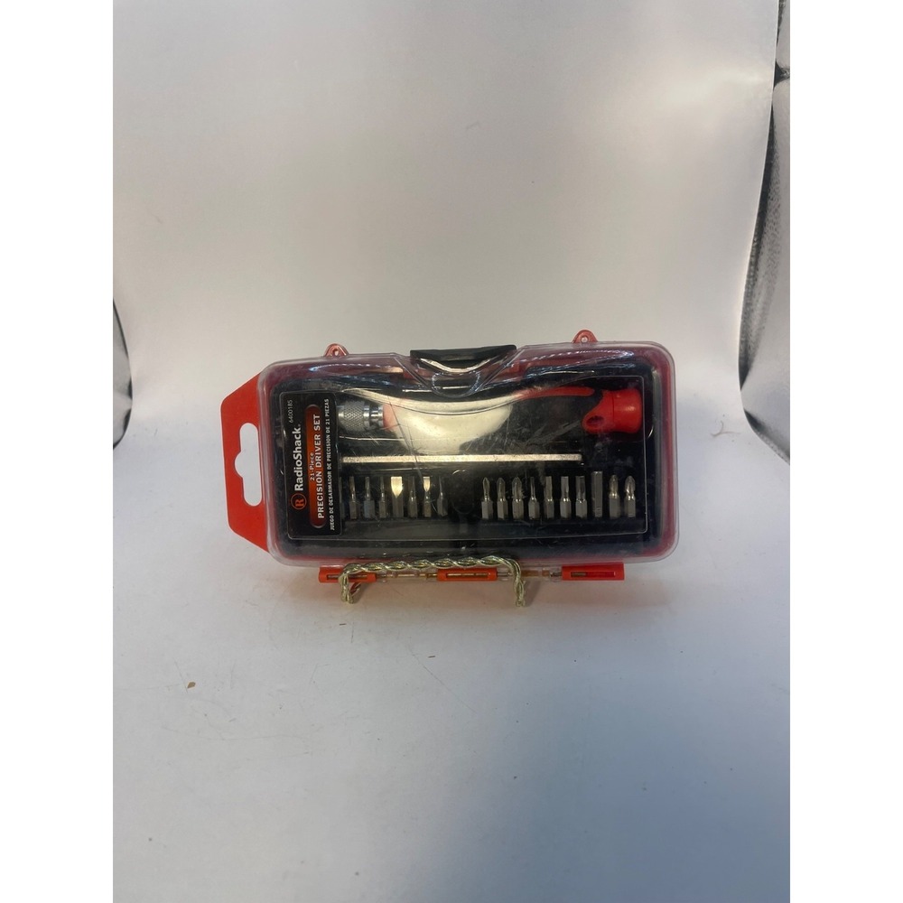 RadioShack 21-Piece Precision Driver Set 6400185 Steel Shaft & Bits Provide Long - Picture 2 of 8